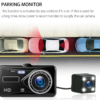 Camera de bord auto fata/spate 1080p/720p night vison - imagine 11