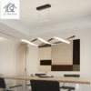 Lustră Led formă fluidă, dimabila 3 culori ( rece, calda, naturala ) - imagine 3