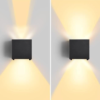 Aplica LED exterior Aryan 12W negru - imagine 5