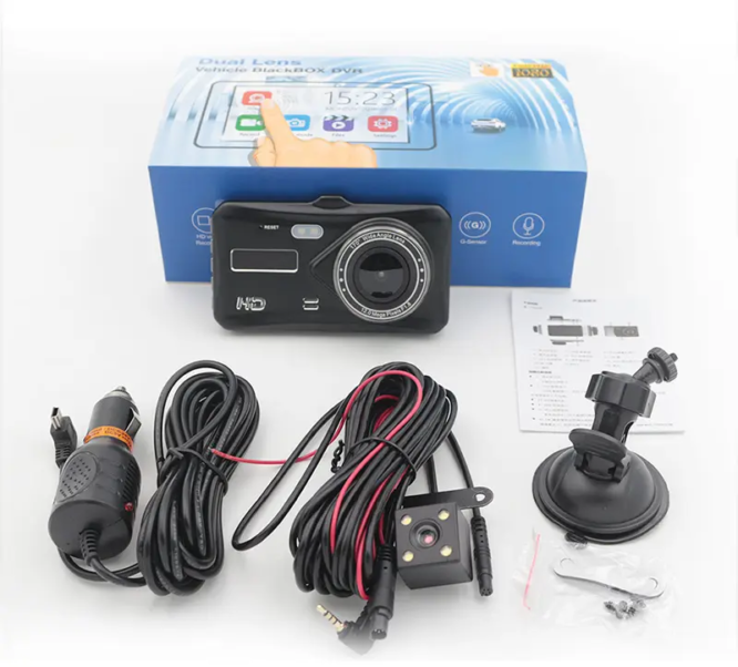 Camera de bord auto fata/spate 1080p/720p night vison - imagine 5