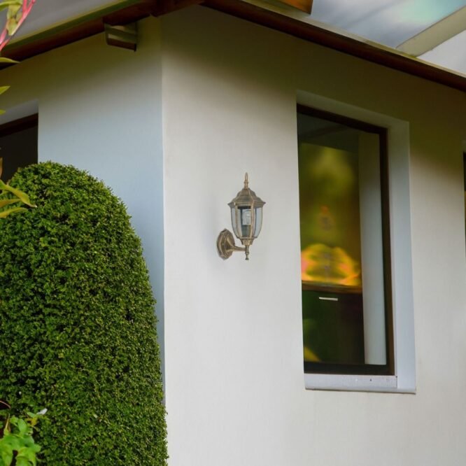 Aplica exterior Babylon bronz antichizat, stil clasic, E27 - imagine 3